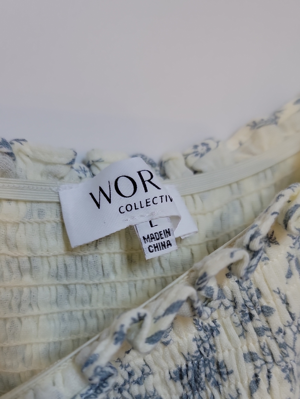 Livvy Smocked Floral Maxi Dress in Blue Foliage - Bump Friendly - Picture 4 of 11